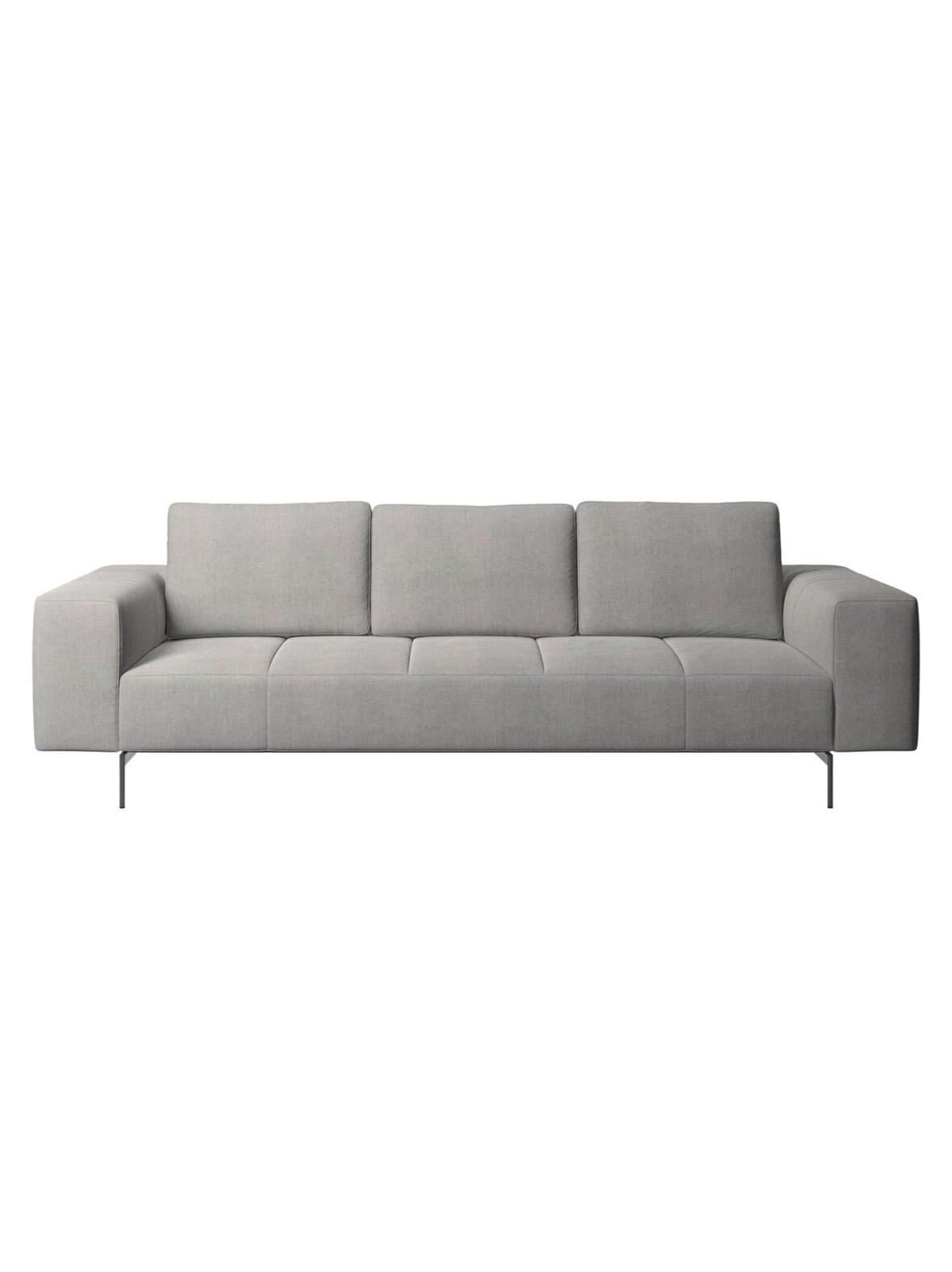 Amsterdam-sohva tomelilla-kangas 3142 harmaa l 250 cm – BoConcept
