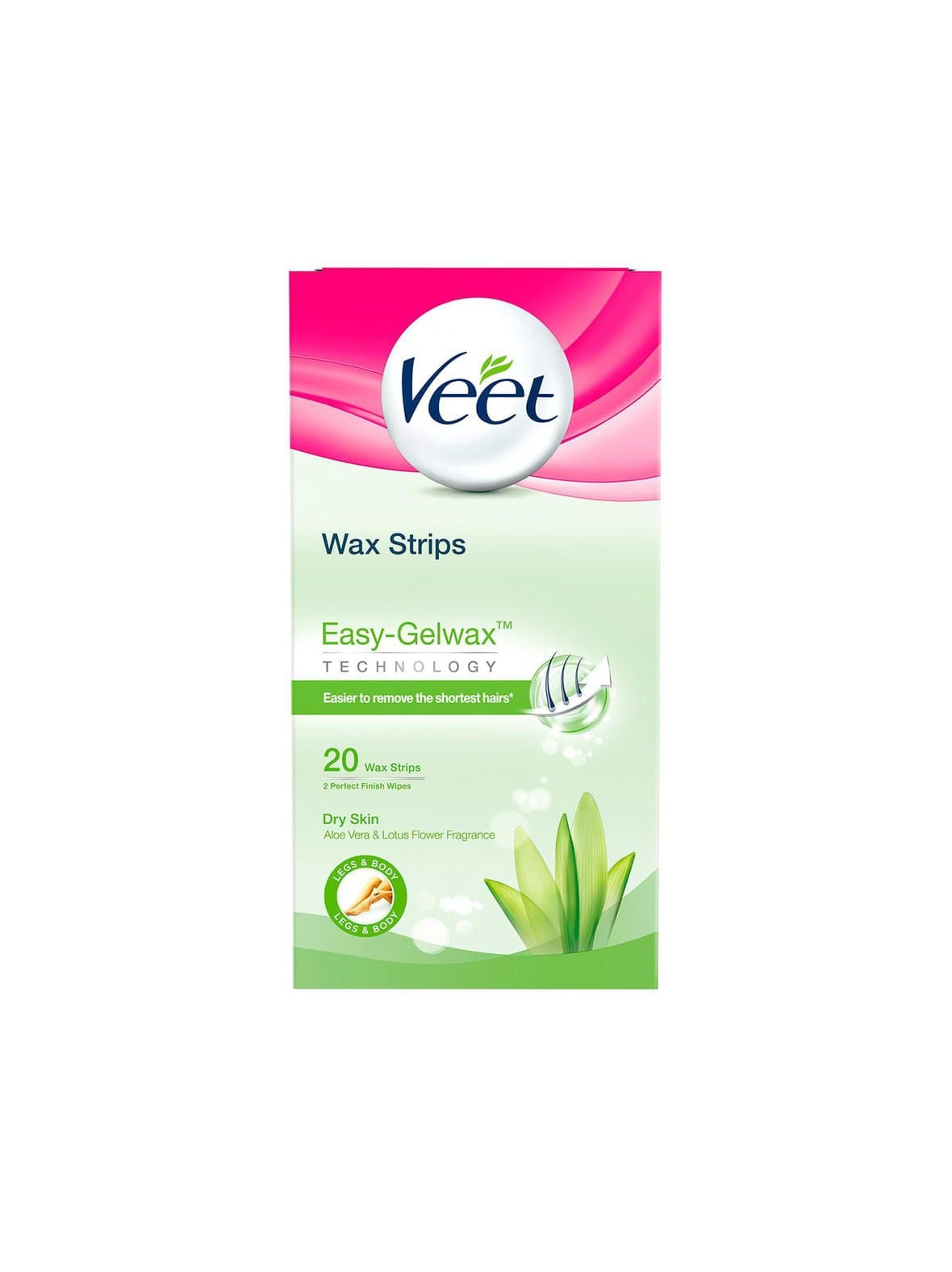 Cold wax -geelivahaliuskat kuivalle iholle 20 kpl – Veet