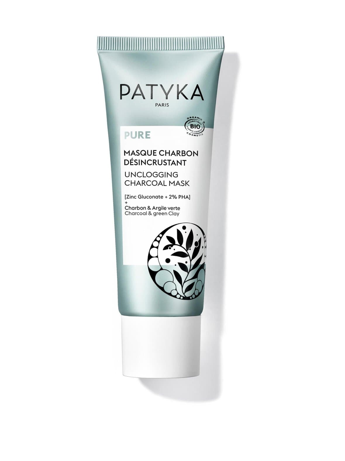 Unclogging charcoal mask -kasvonaamio – Patyka