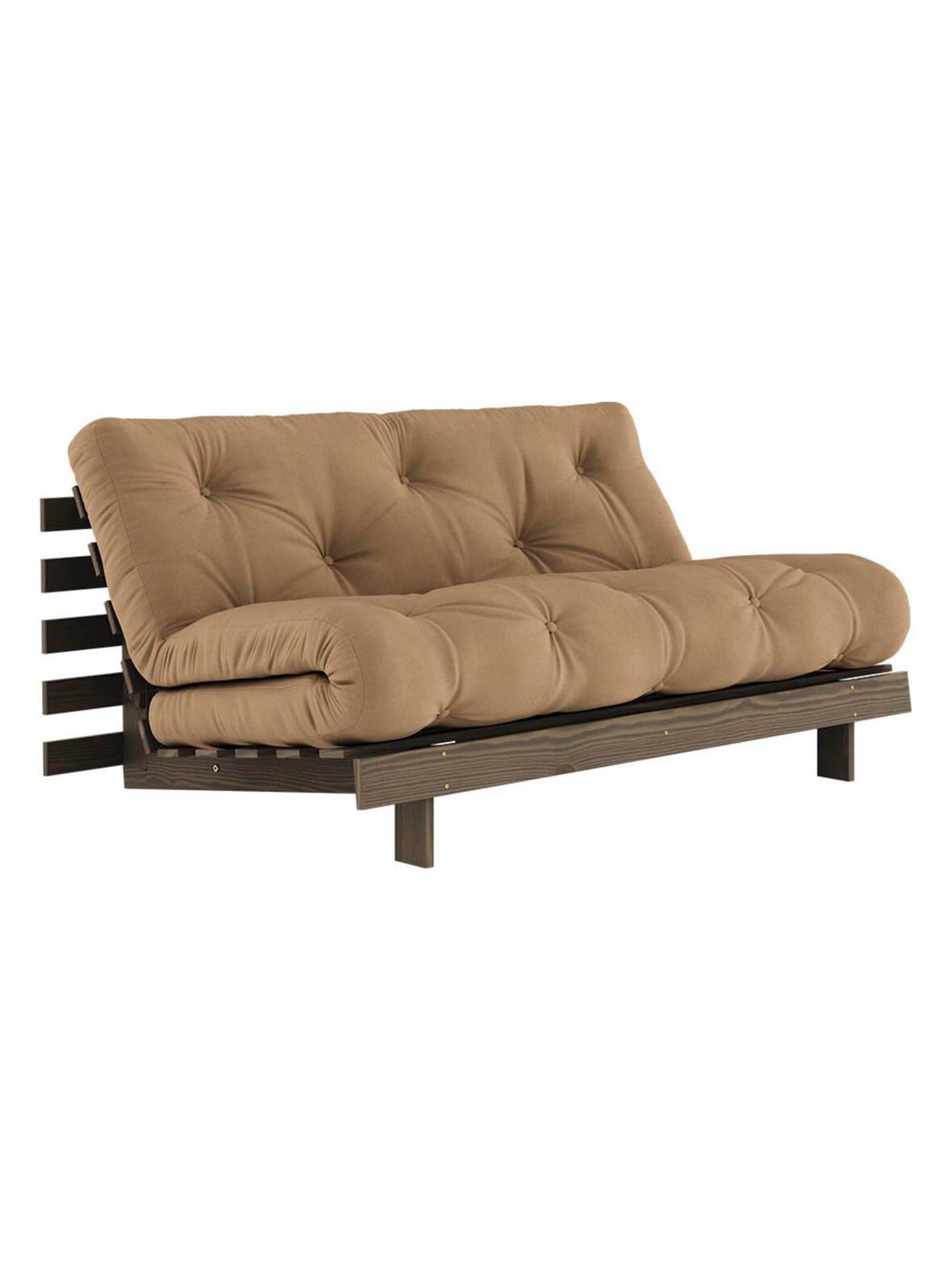 Roots-futonsohva mocca/ruskea l 160 cm – Karup
