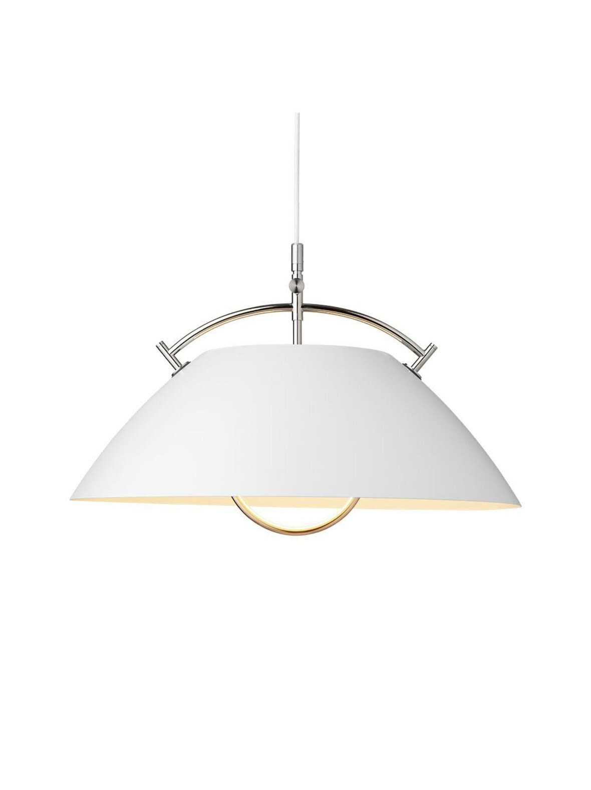 Hjw37 the pendant -riippuvalaisin valkoinen / nikkeli – Carl Hansen & Son