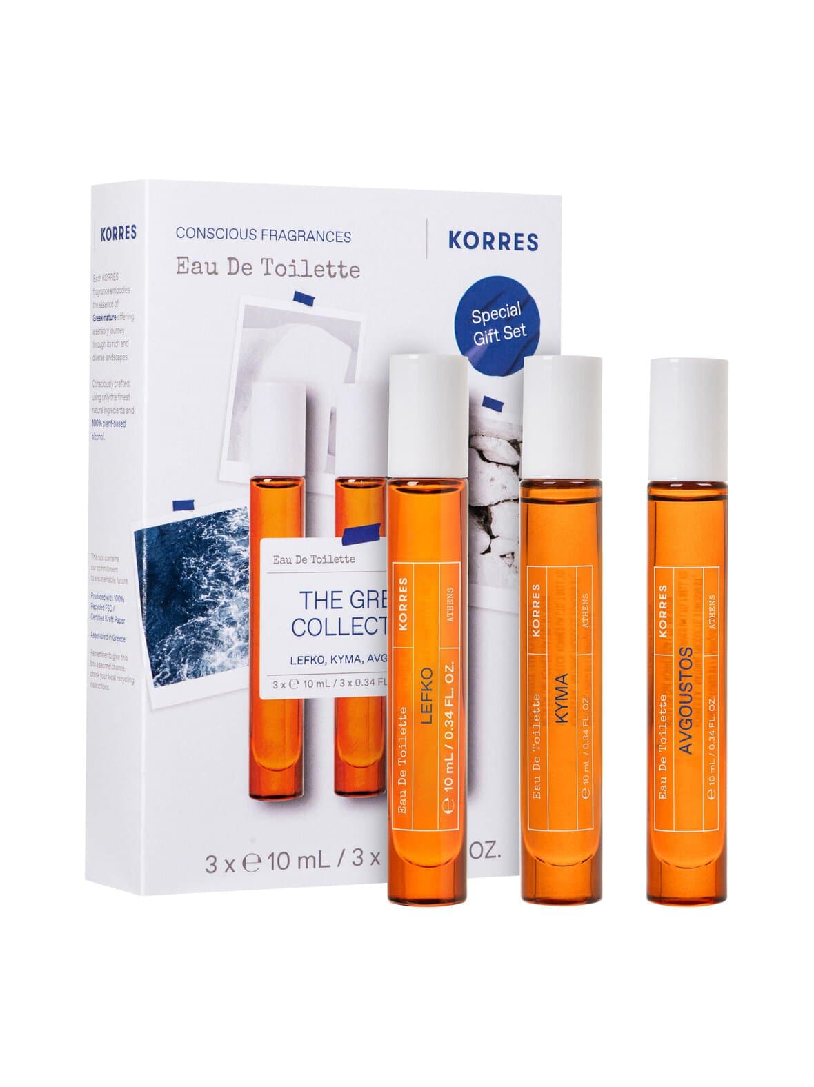 The greek collection fragrance discovery set -tuoksupakkaus – KORRES