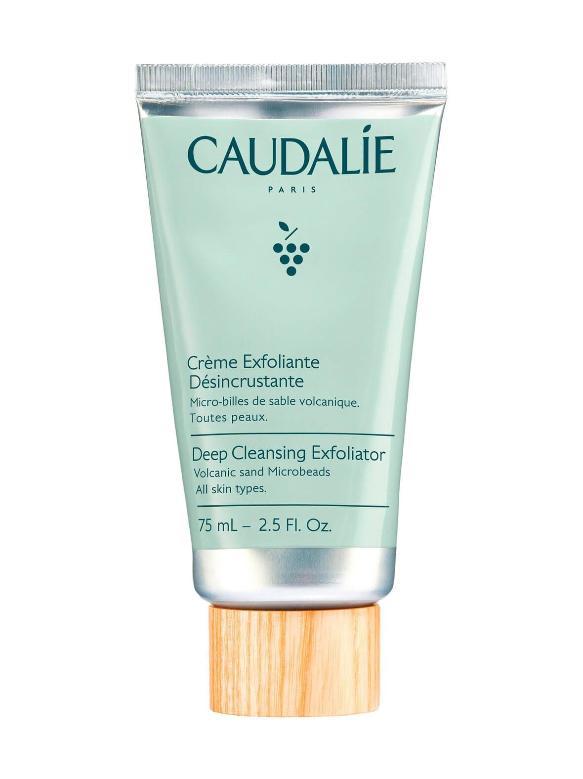 Deep cleansing exfoliator -kuorintavoide, 75ml – Caudalie