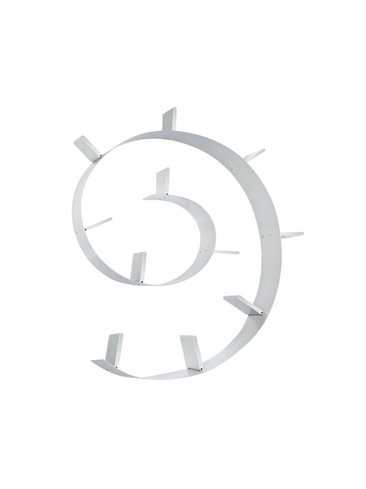 Bookworm-kirjahylly alumiini 11-osainen – Kartell