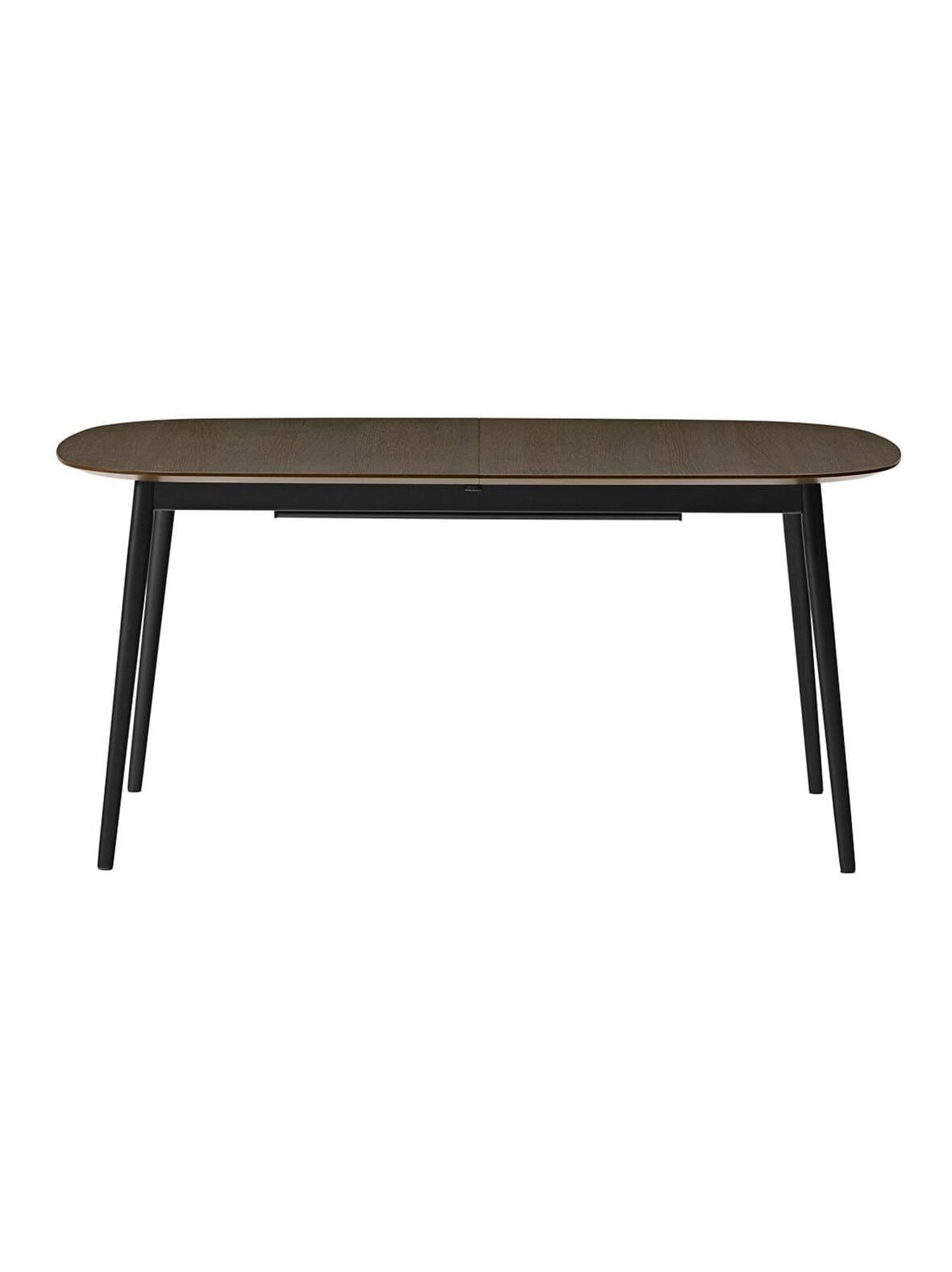 Kingston -jatkettava ruokapöytä tumma tammi 100 x 160/230 cm – BoConcept