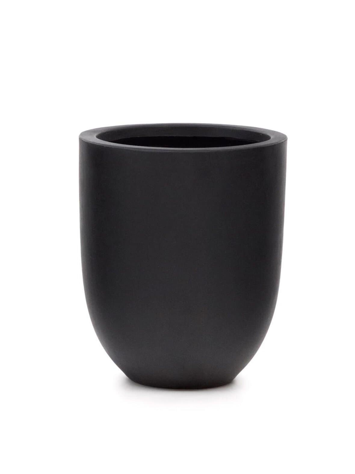 Aiguablava-ruukku musta ⌀ 39 cm – Kave Home
