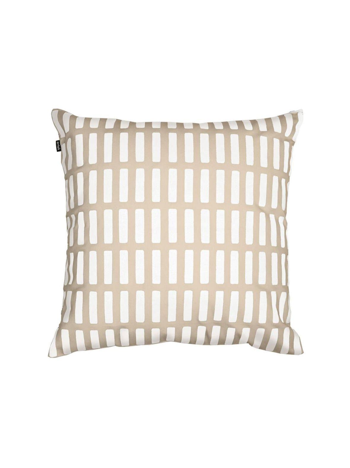 Siena-tyynynpäällinen hiekanruskea/valkoinen 50 x 50 cm – Artek
