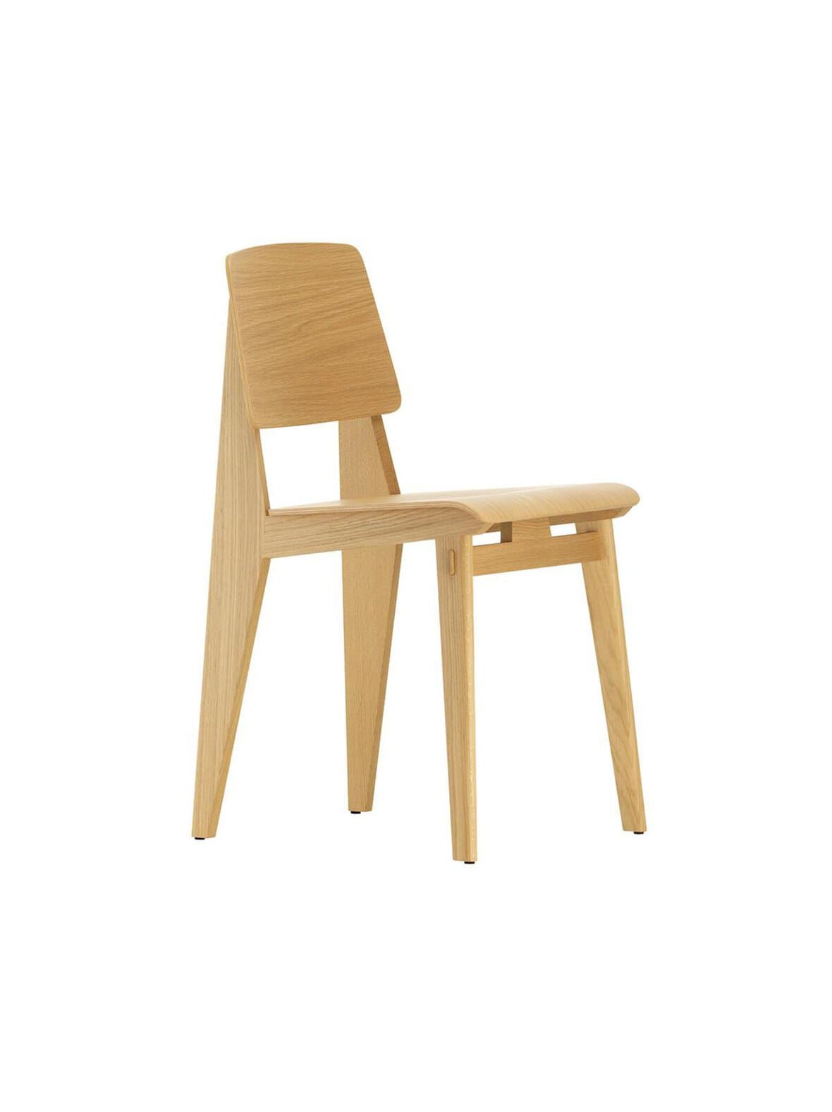 Chaise tout bois -tuoli vaalea tammi – Vitra