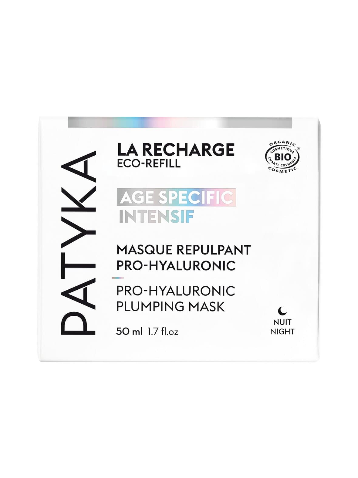 Pro-hyaluronic plumping mask refill -naamio, täyttöpakkaus – Patyka