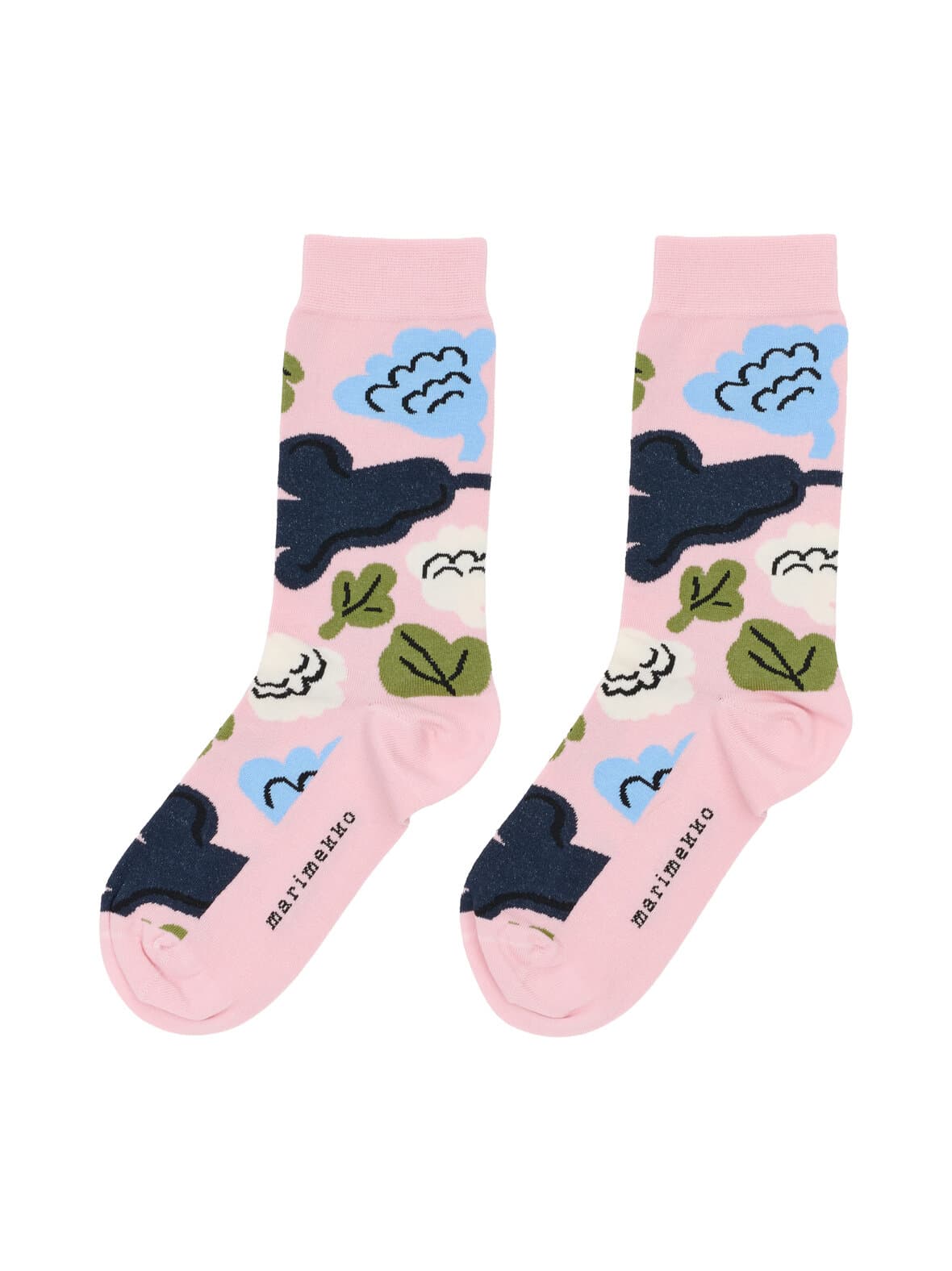 Linjaus kukasta kukkaan -sukat – Marimekko