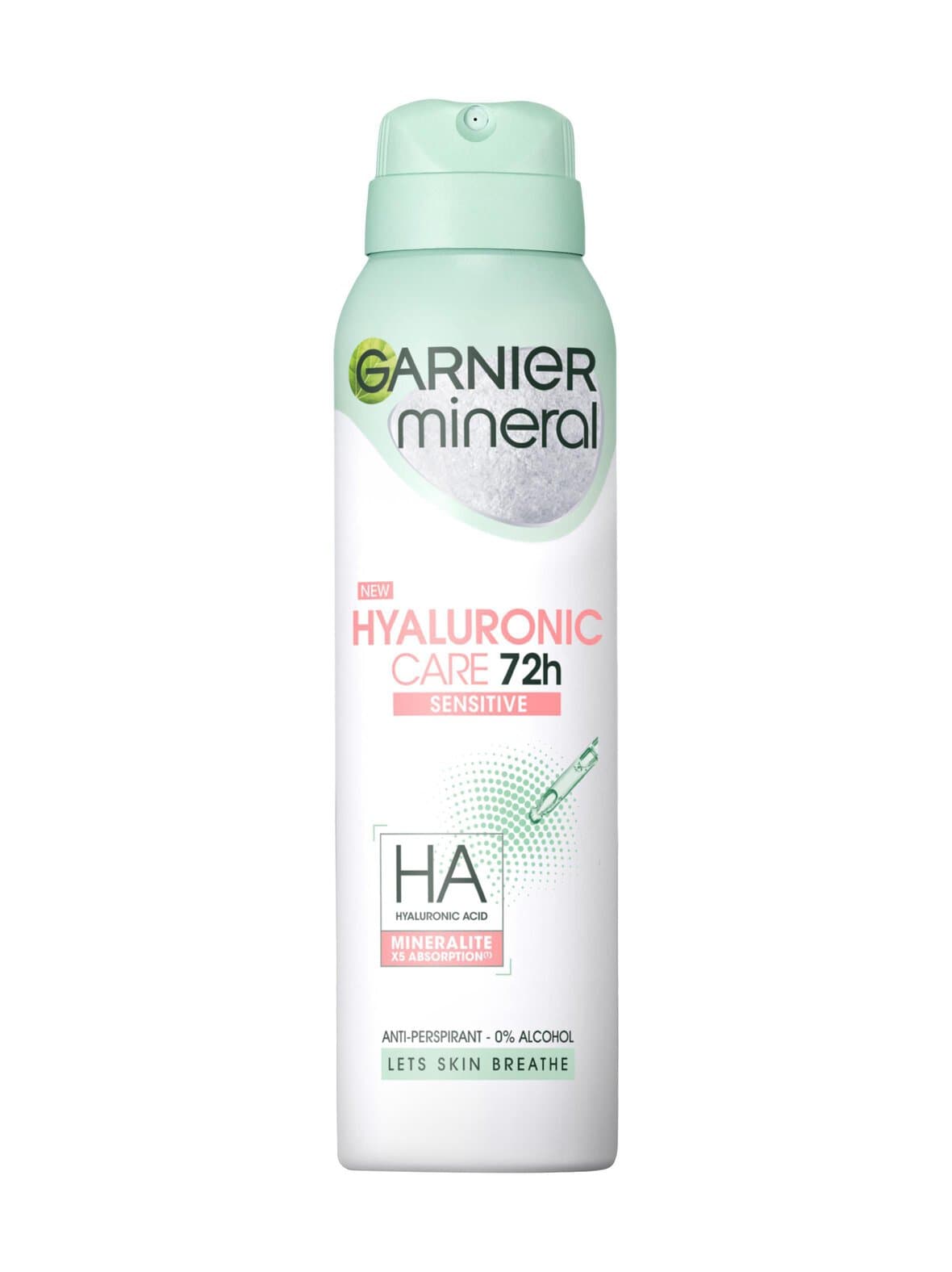 Mineral hyaluronic care 72h sensitive spray -deodorantti 150 ml – Garnier
