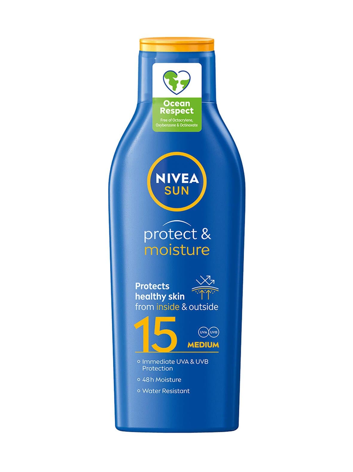 Protect & moisture sun lotion spf15 -aurinkosuojaemulsio – Nivea