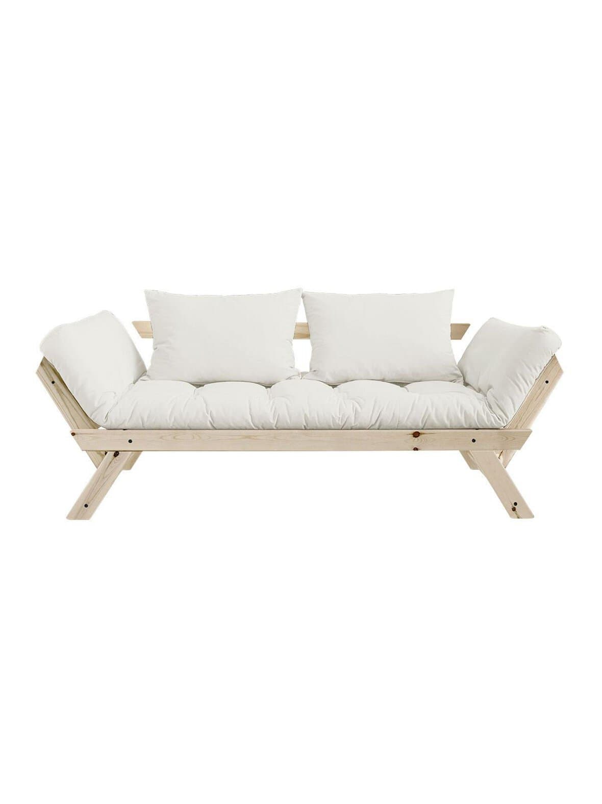 Bebop-futonsohva natural/mänty l 180 cm – Karup