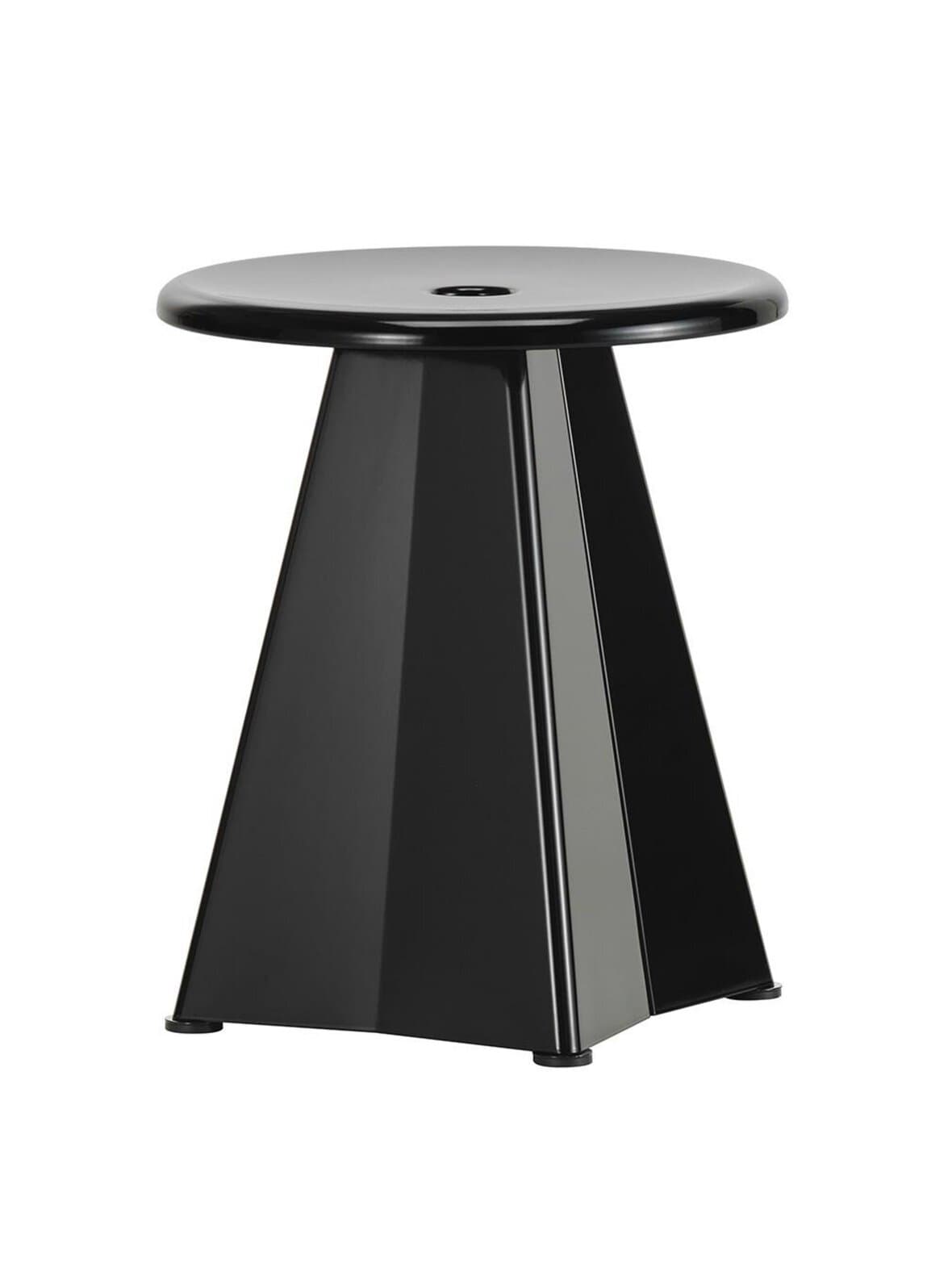 Tabouret métallique -jakkara musta – Vitra