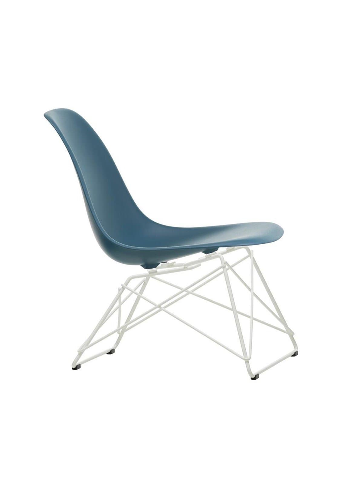 Eames lsr re -tuoli sea blue/valkoinen – Vitra
