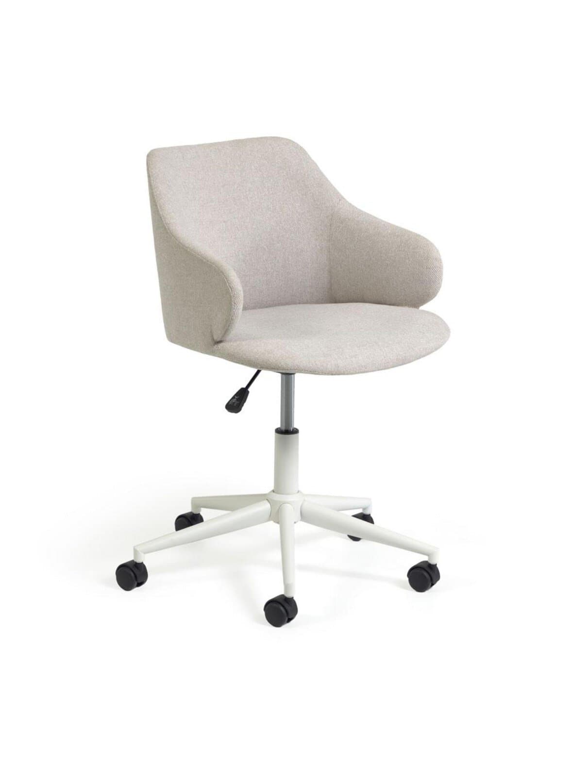 Einara-työtuoli vaaleanharmaa – Kave Home