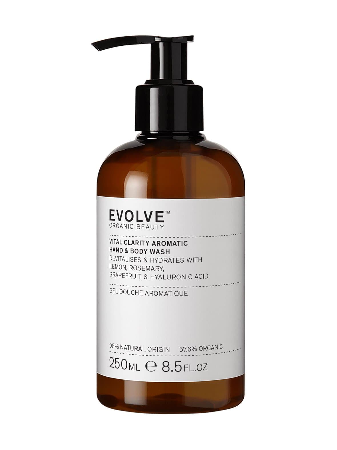 Joyful light aromatic hand & body wash -puhdistusgeeli – Evolve Organic Beauty