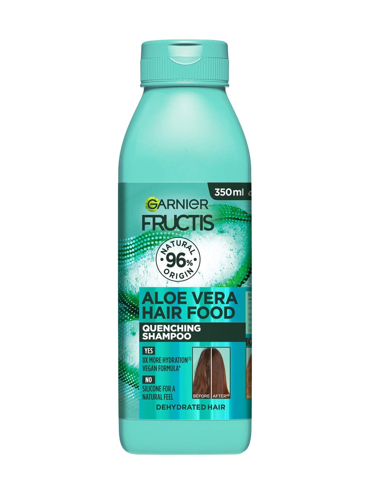 Fructis hair food aloe vera -shampoo normaaleille ja kuiville hiuksille, 350ml – Garnier