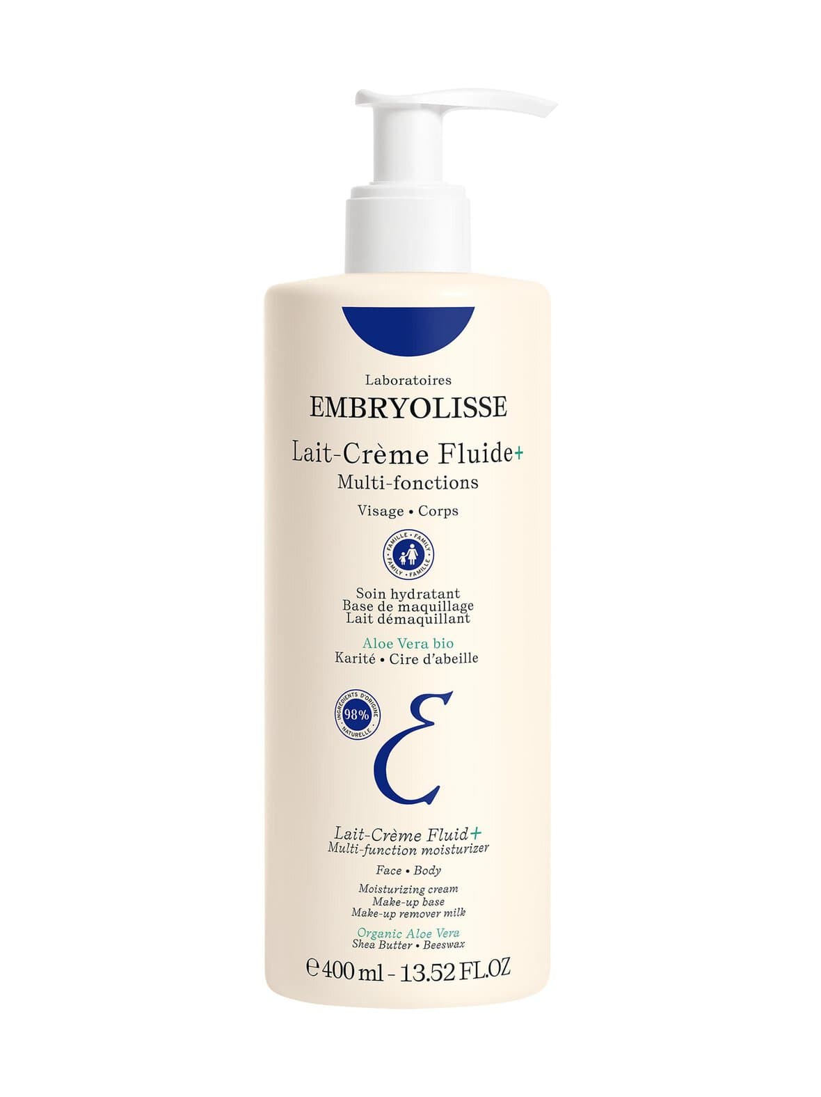 Lait-crème fluid+ -voide – Embryolisse