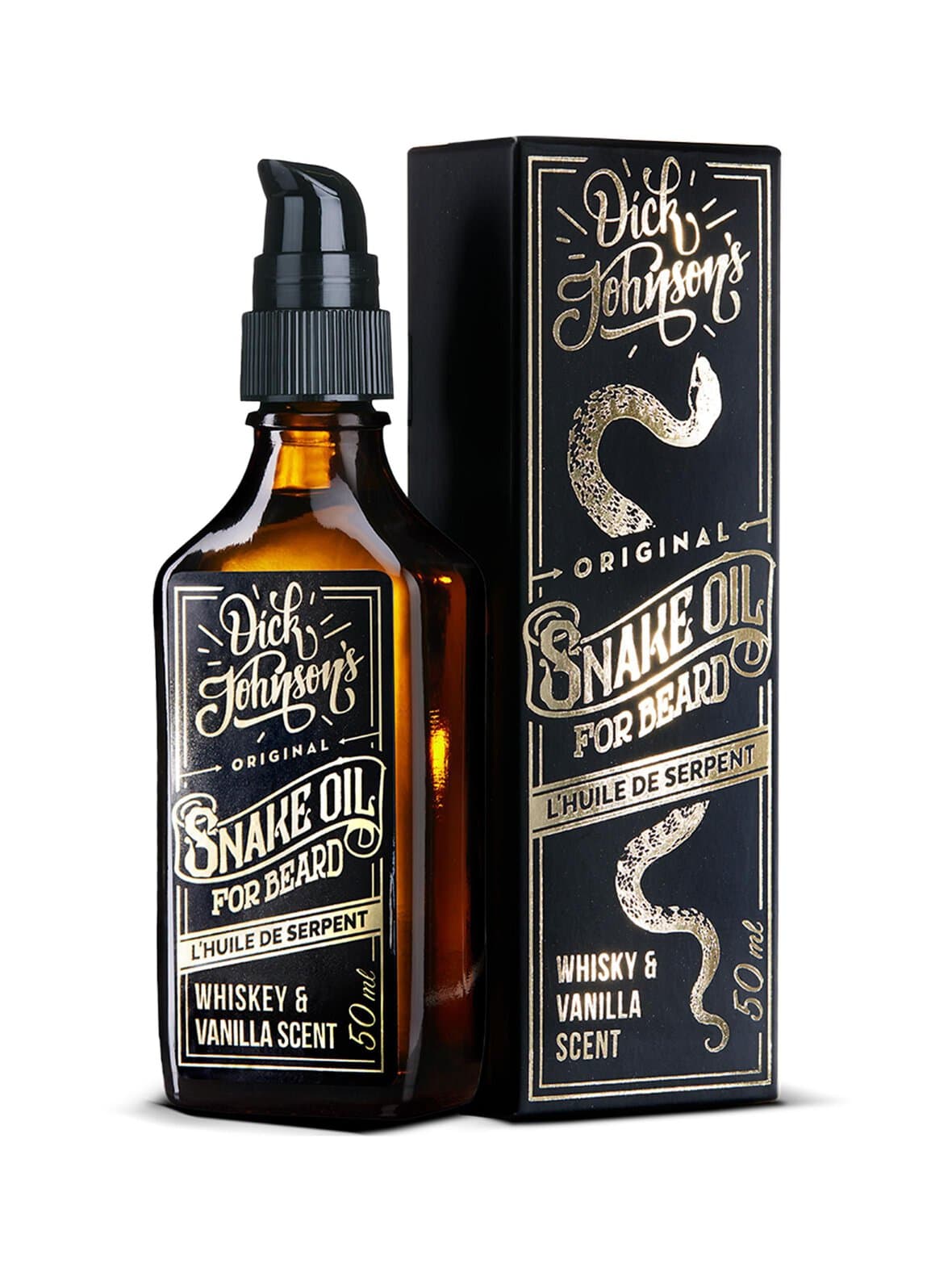 Beard oil snake oil -partaöljy 50 ml – Dick Johnson