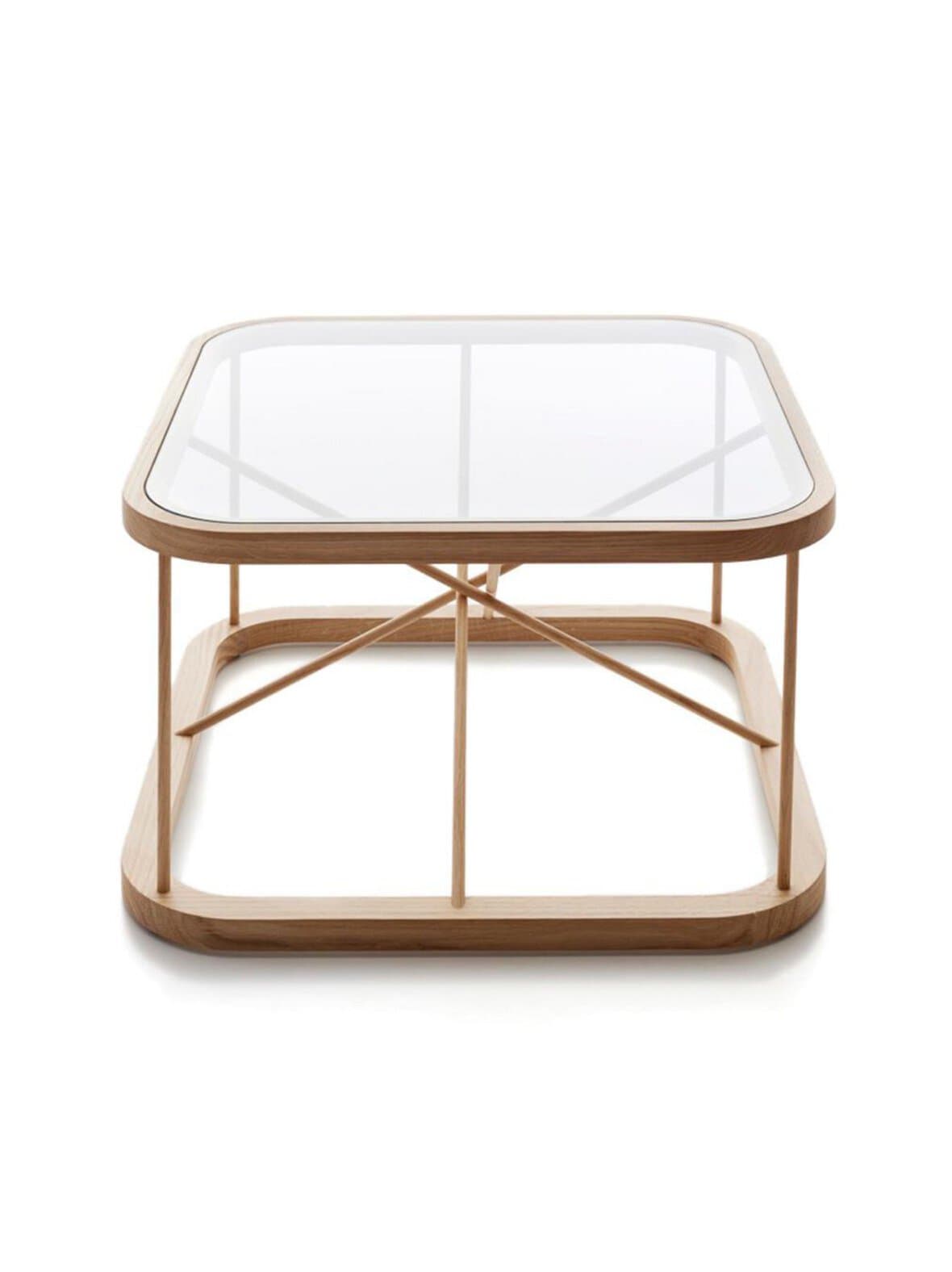 Twiggy-sohvapöytä tammi 66,5 x 66,5 cm – Woodnotes