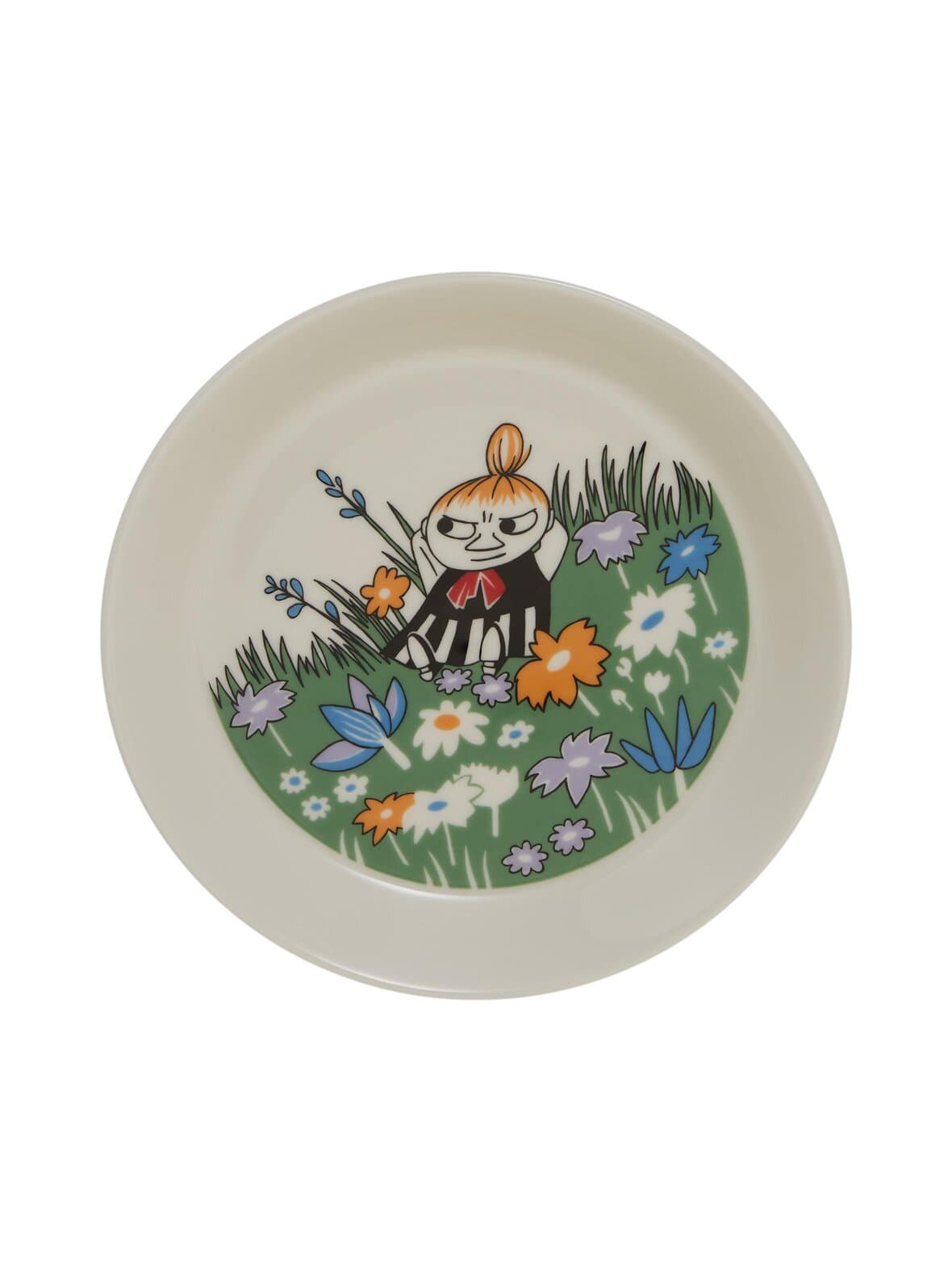 Pikku myy niityllä -lautanen 19 cm – Moomin Arabia