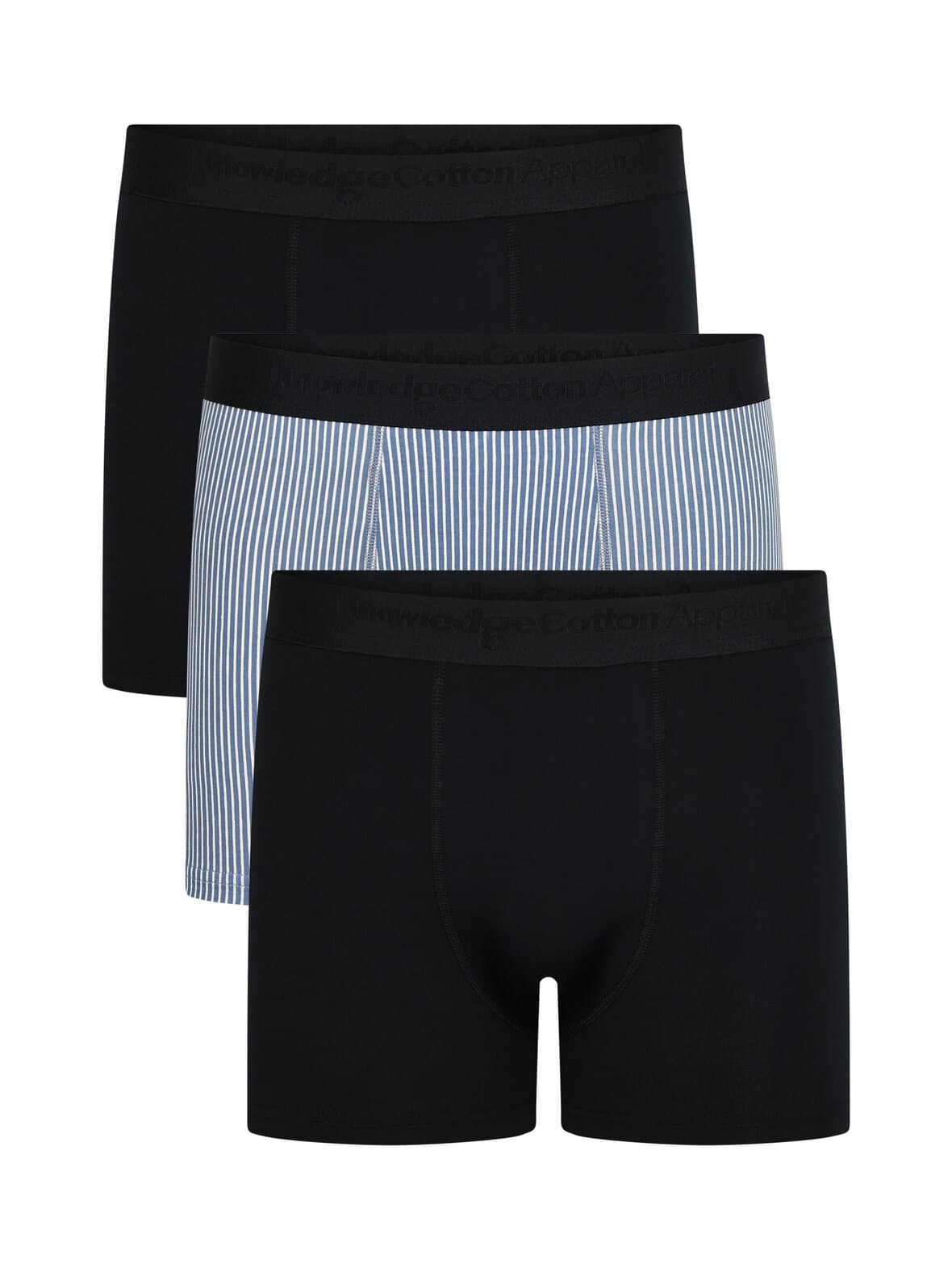 Anker boxer -alushousut 3-pack – Knowledge Cotton Apparel