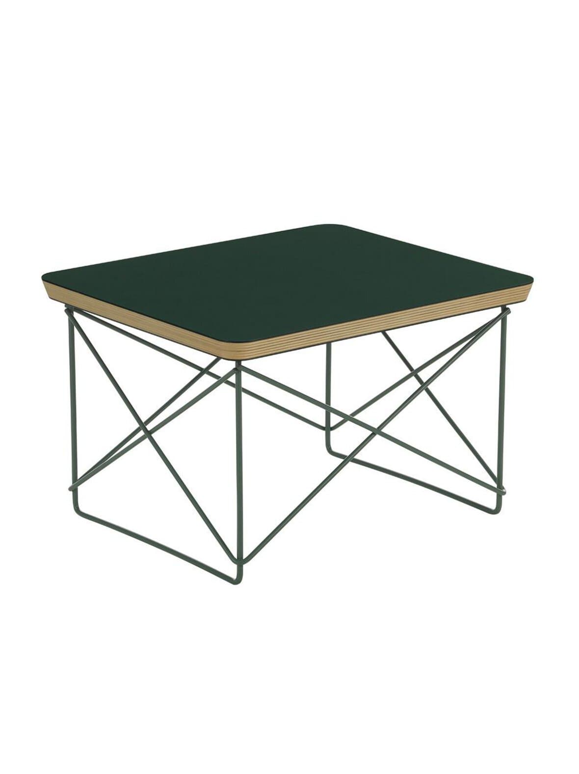 Eames occasional table ltr -sivupöytä vihreä linoleumi / vihreä – Vitra