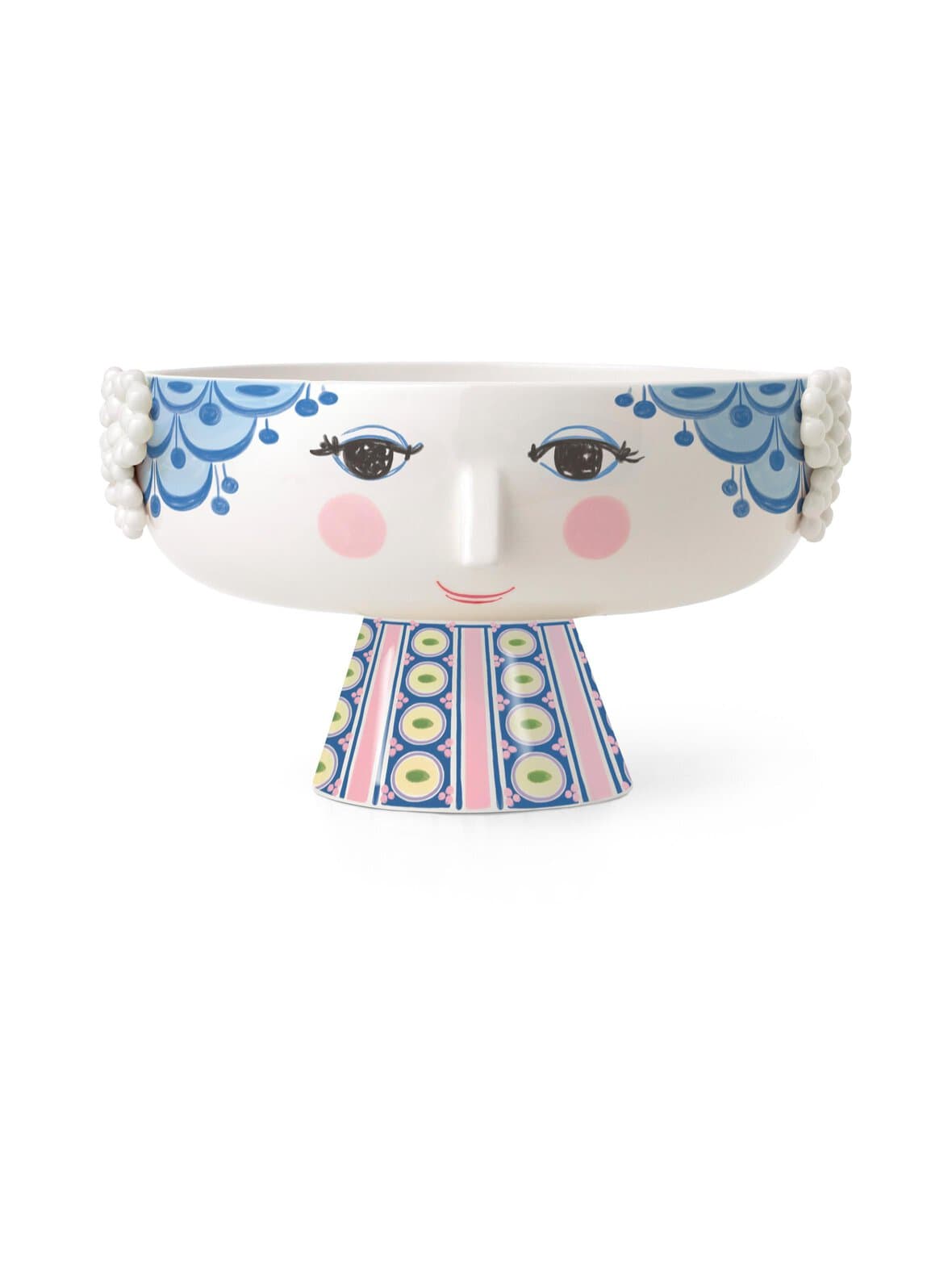 Eva bowl on stand -maljakko 24 cm – Bjørn Wiinblad