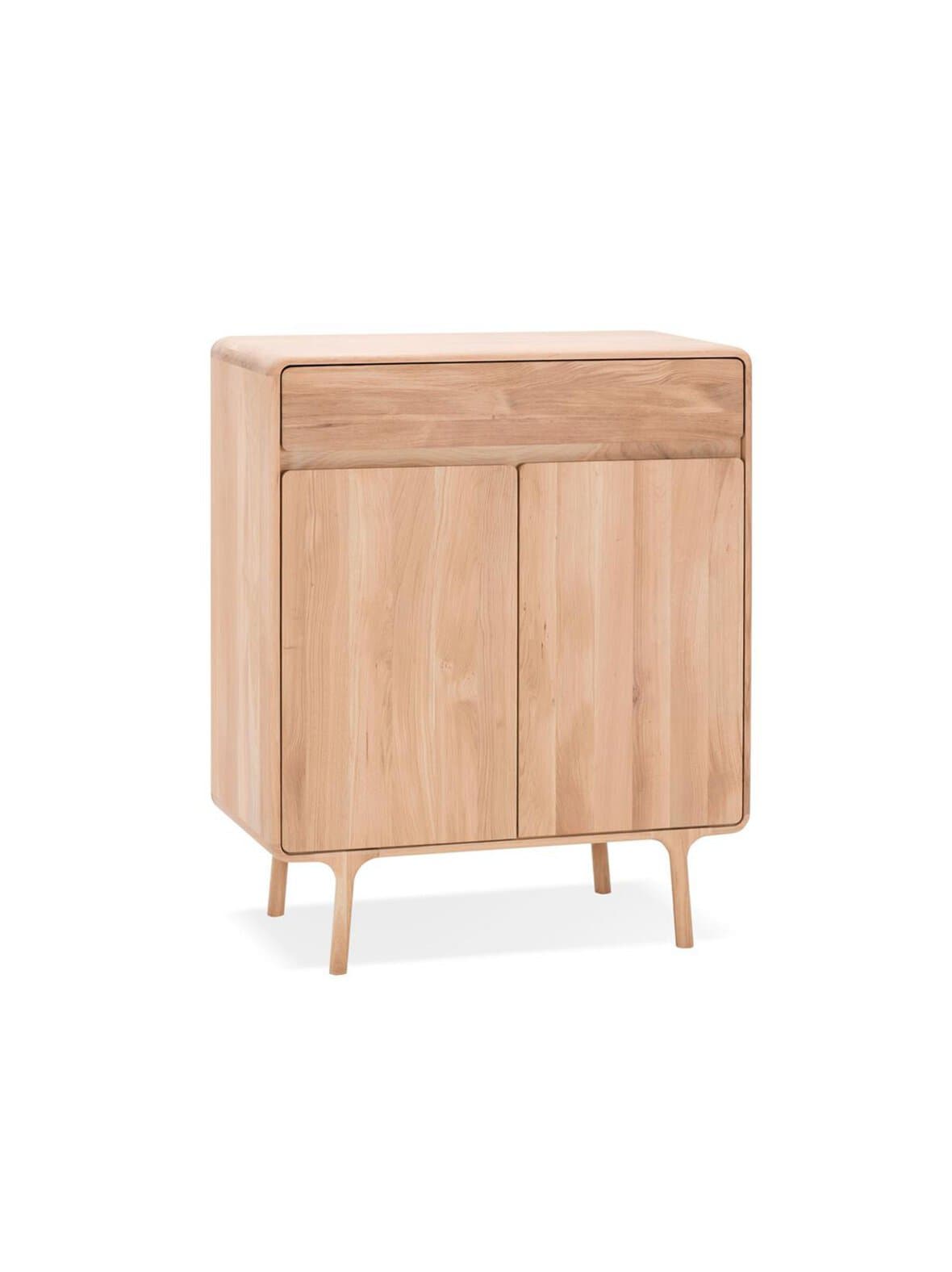 Fawn-kaappi valkovahattu tammi 90 x 110 cm – Gazzda