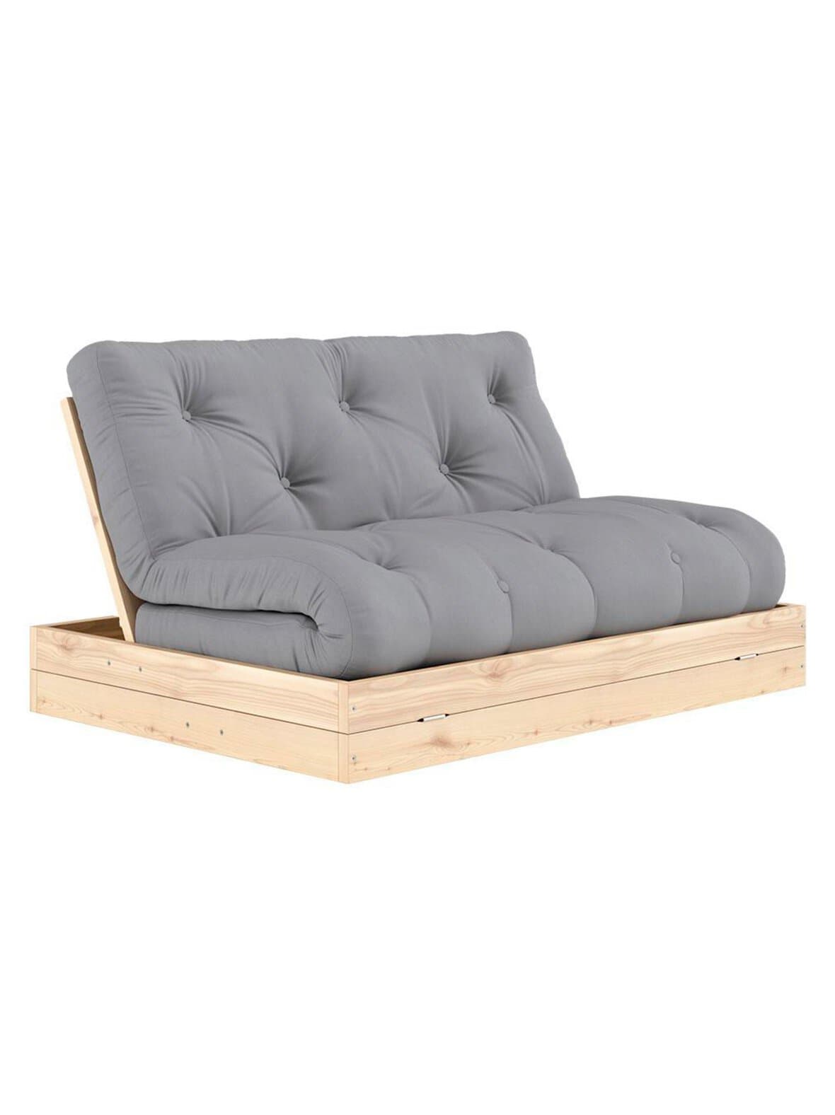Flip-futonsohva grey / mänty l 140 cm – Karup