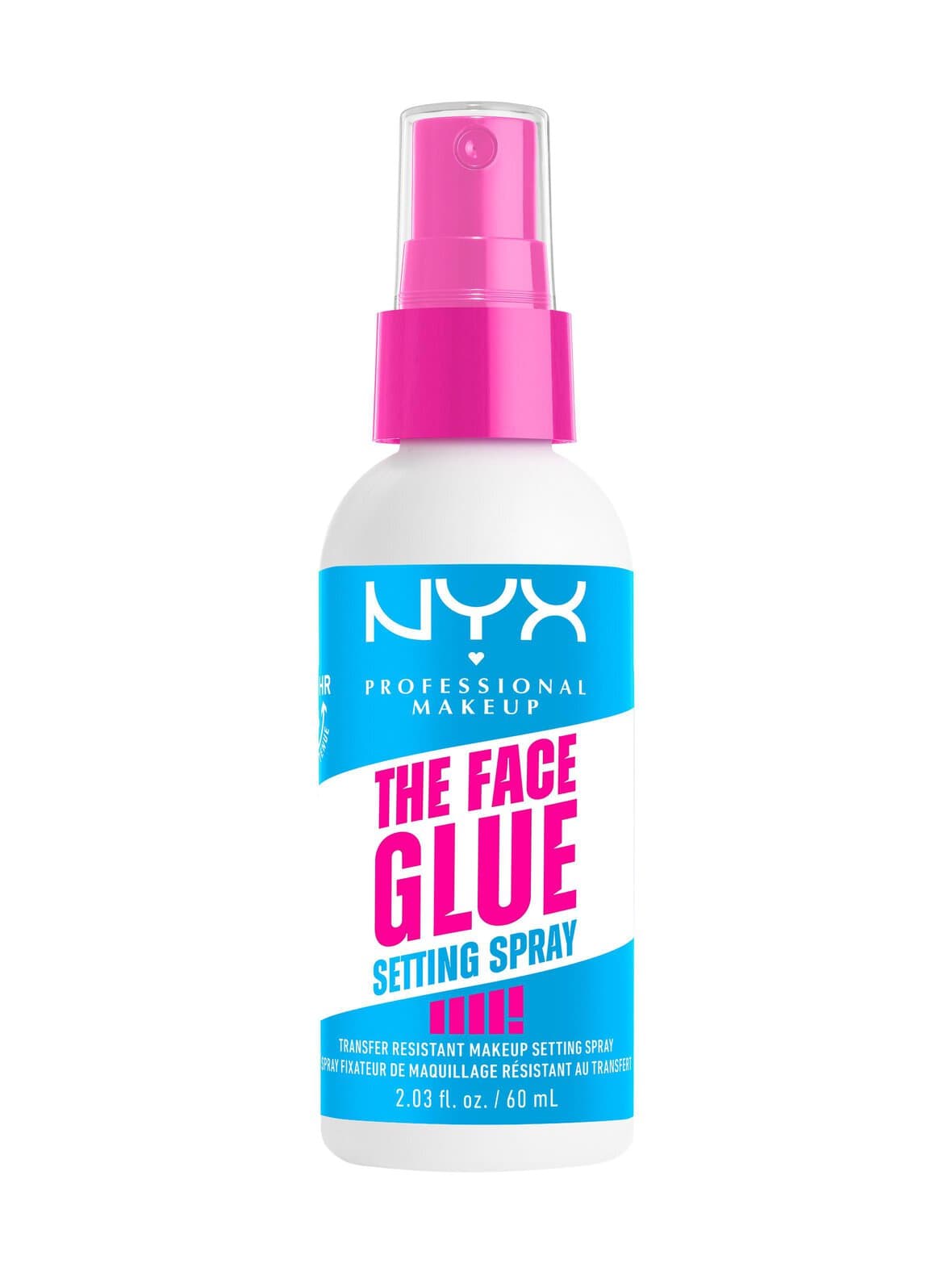 The face glue setting spray -meikinkiinnityssuihke, 60ml – NYX Professional Makeup
