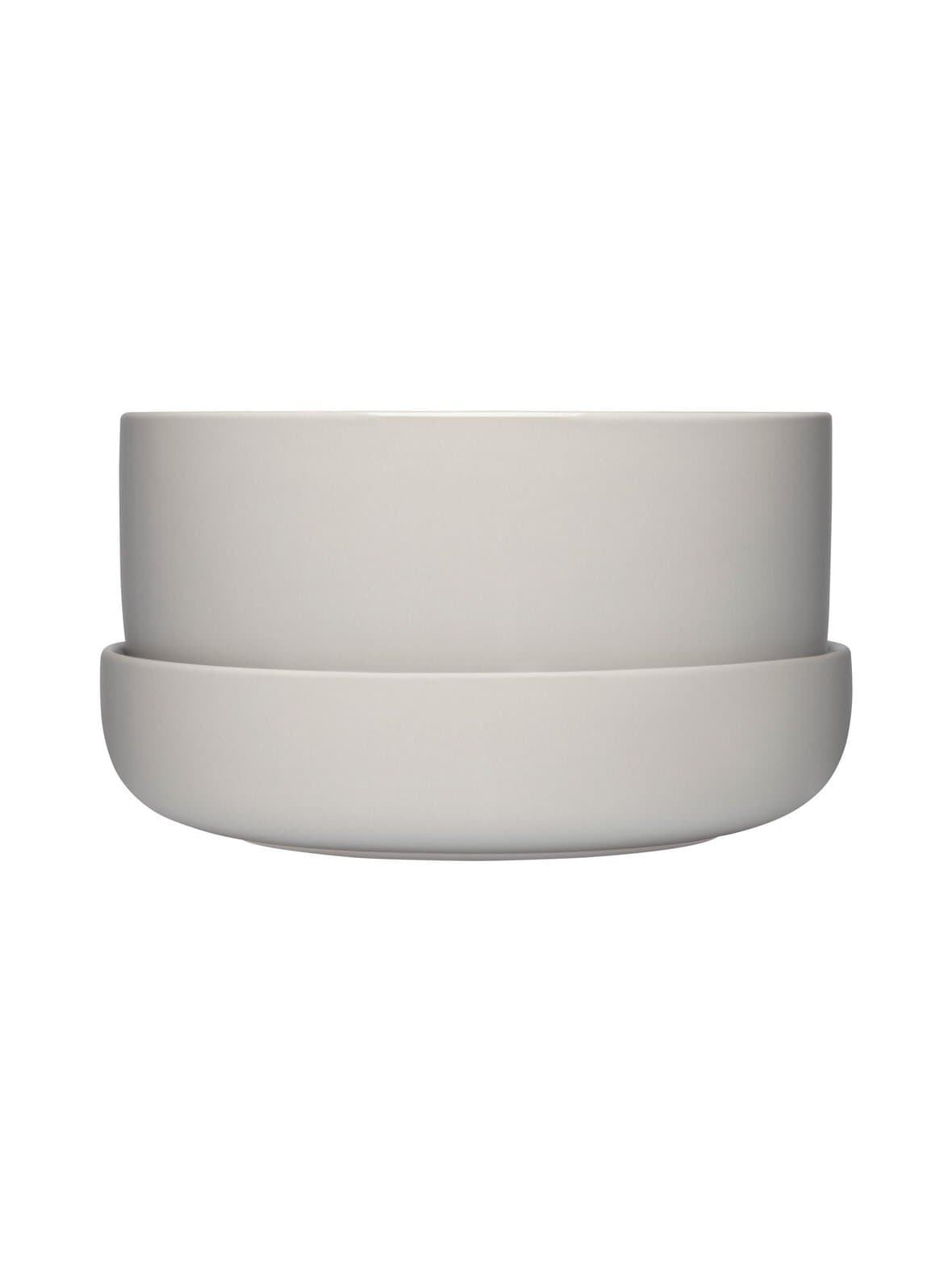 Nappula- keramiikkaruukku ja vati, 24 x 13 cm – Iittala