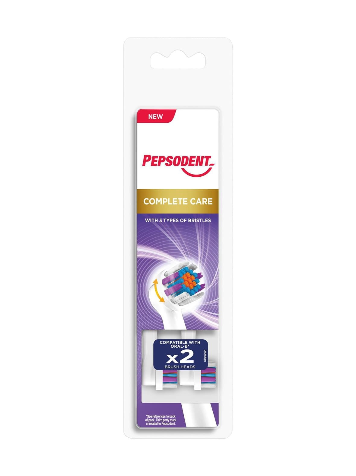 Complete care -harjaspää 2 kpl – Pepsodent