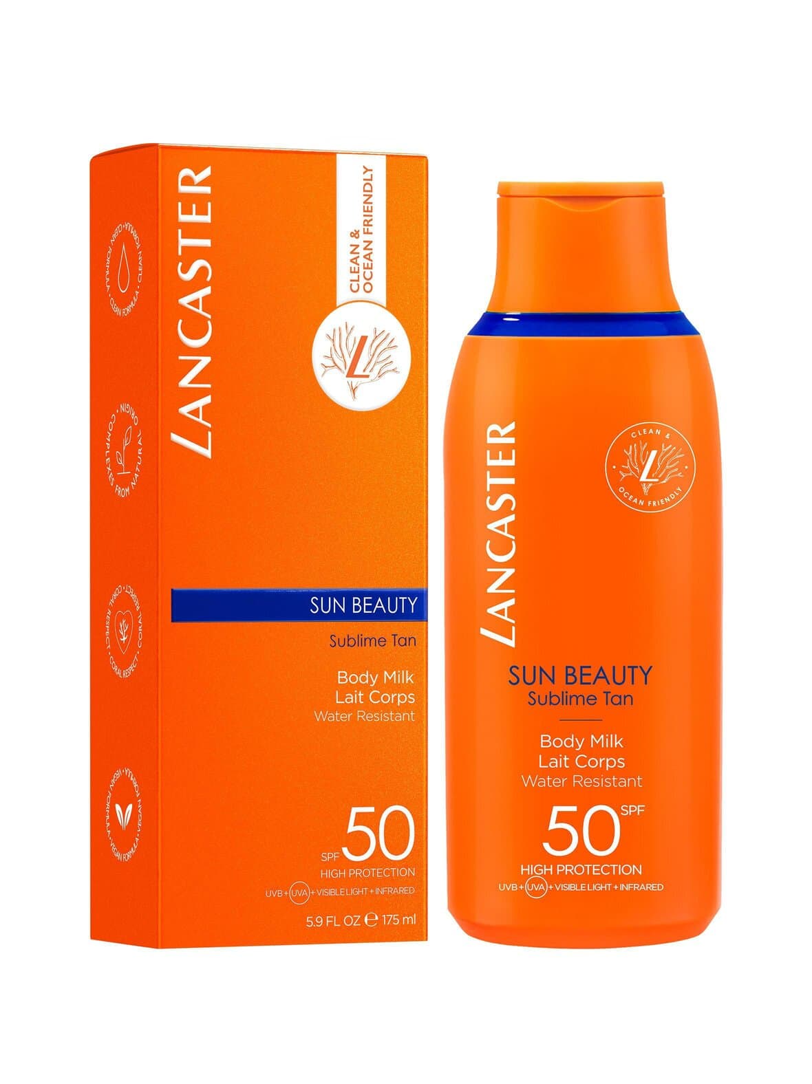 Sun beauty body milk spf50 -aurinkovoide – Lancaster