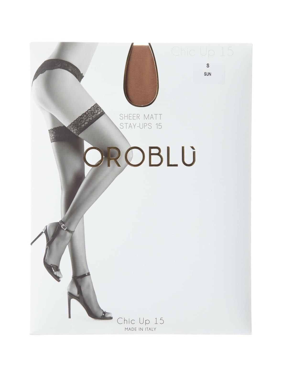 Chic up -stay-up-sukat 15 den – Oroblu