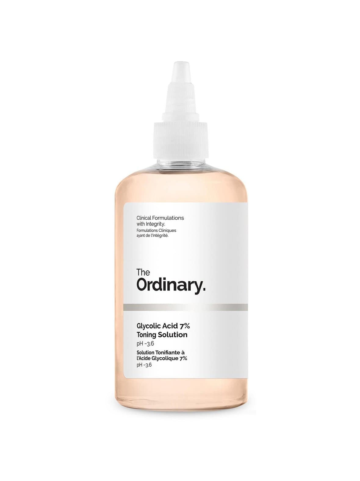 Glycolic acid 7 % toning solution -kuoriva kasvovesi 240 ml – The Ordinary