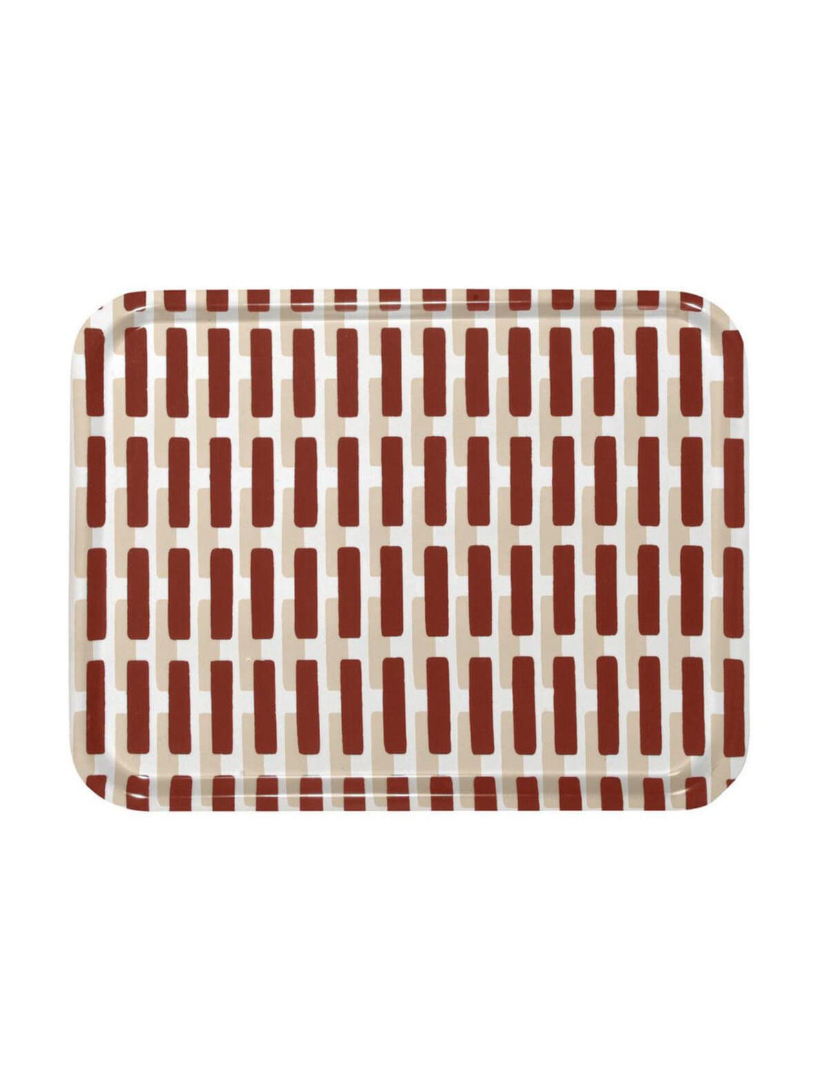 Siena-tarjotin tiilenpunainen/hiekka 43 x 33 cm – Artek