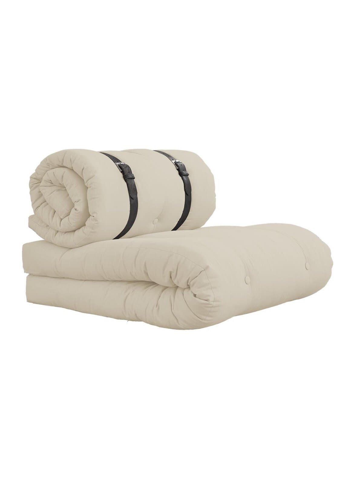 Buckle-up-futontuoli beige – Karup