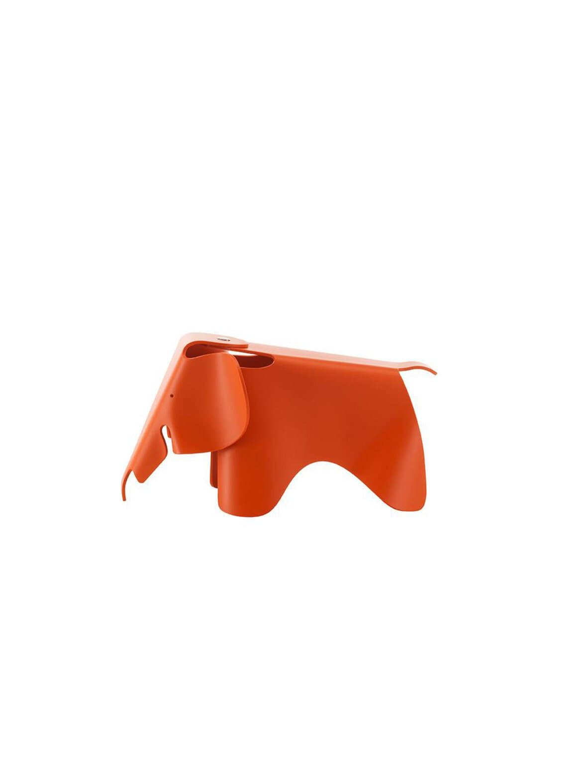 Eames elephant re small red orange – Vitra