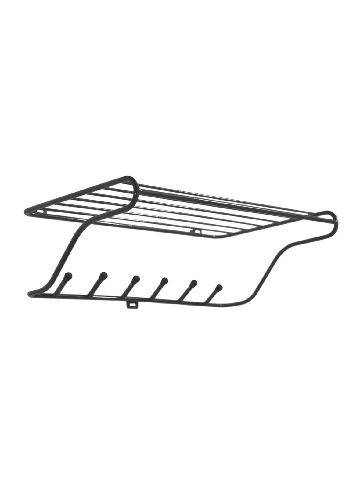 Hat rack -hylly black l 60 cm – Maze