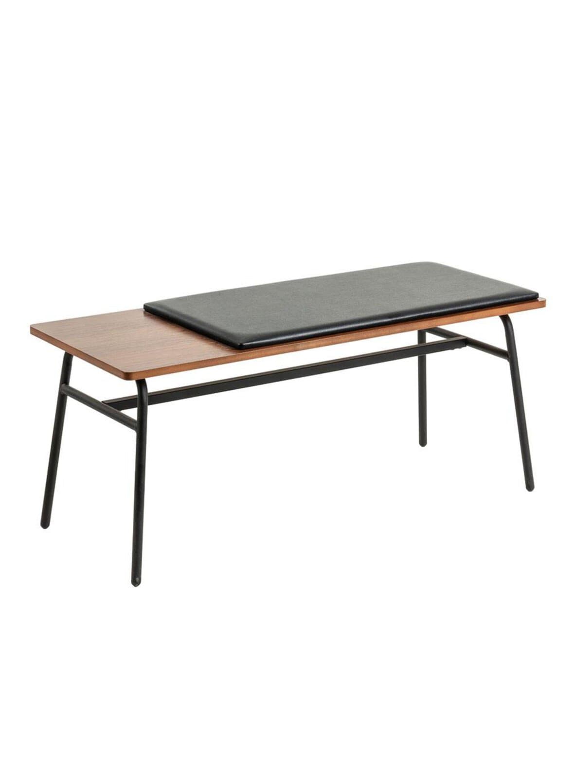 Carabel-penkki pähkinä/musta l 100 cm – Kave Home
