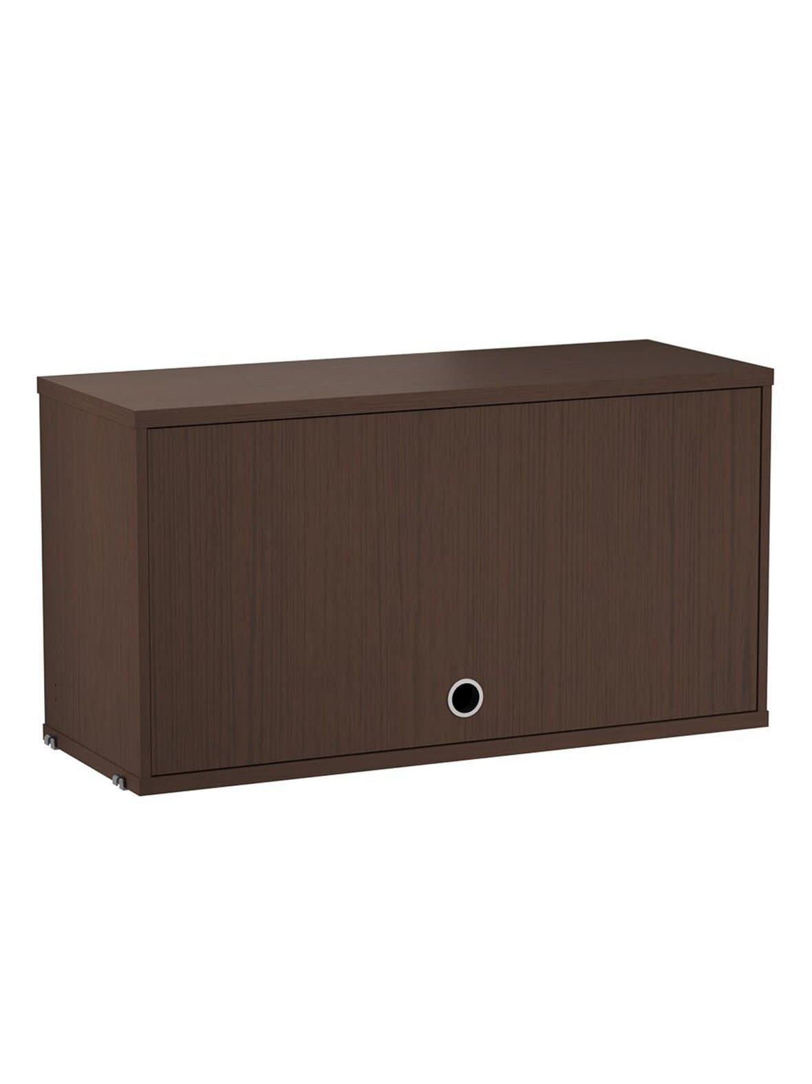 String-kaappi kippiovella tumma tammi 78 x 30 cm – String Furniture
