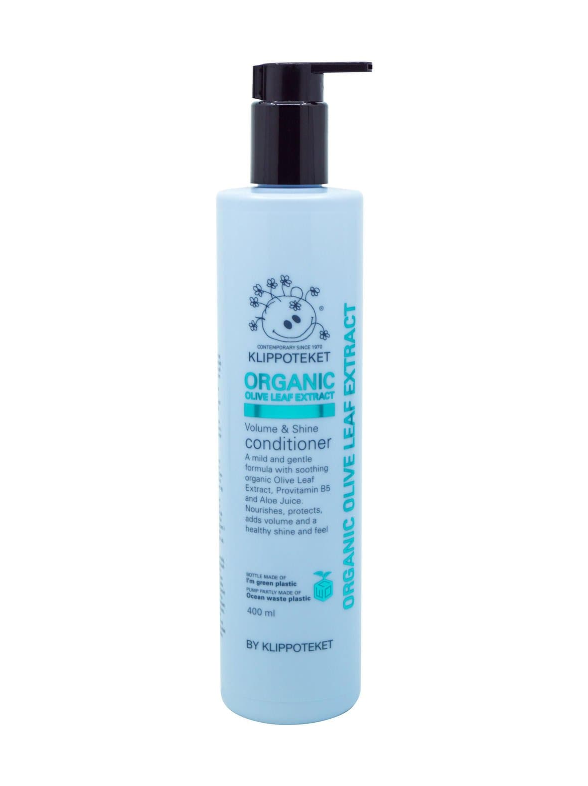 Organic conditioner volume & shine -hoitoaine 400 ml – Klippoteket