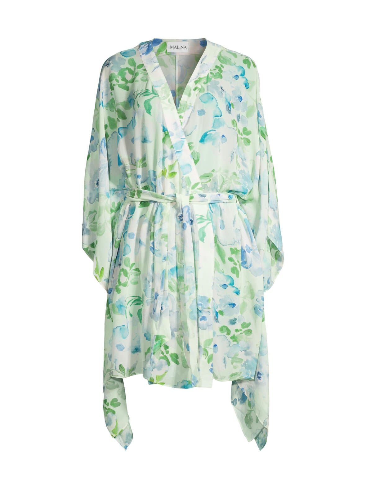 Ace tie front mini -kaftaani – Malina