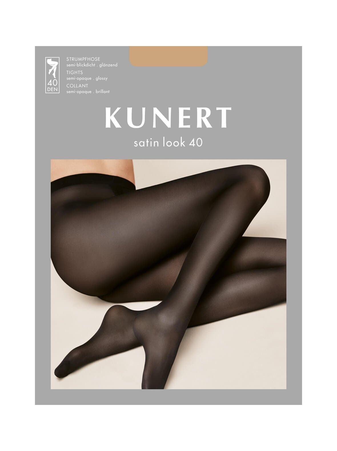 Glossy satin look 40 den -sukkahousut – Kunert