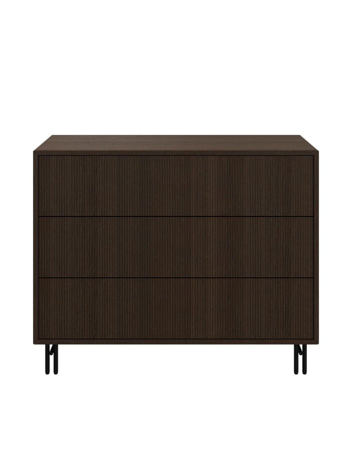 Element-lipasto tumma tammi / musta 90 x 115 cm – BoConcept