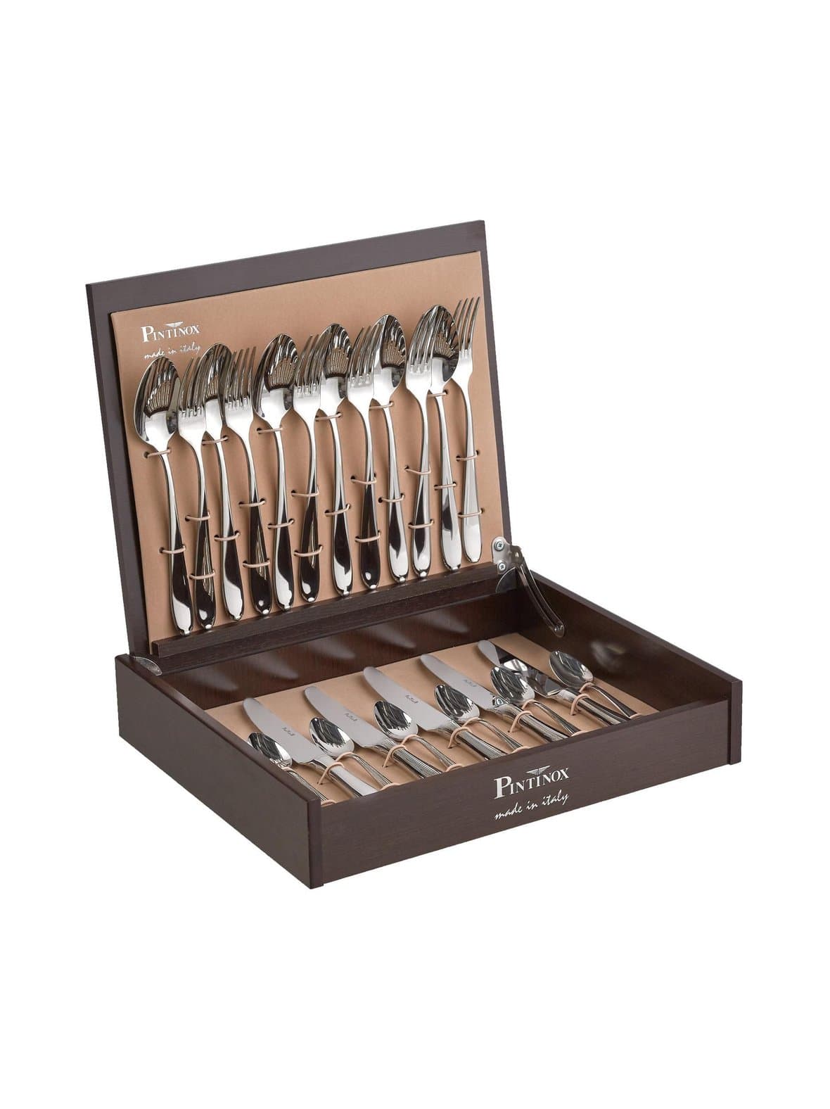 Palladium-aterinsetti puulaatikossa, 24 osaa – Pinti Inox