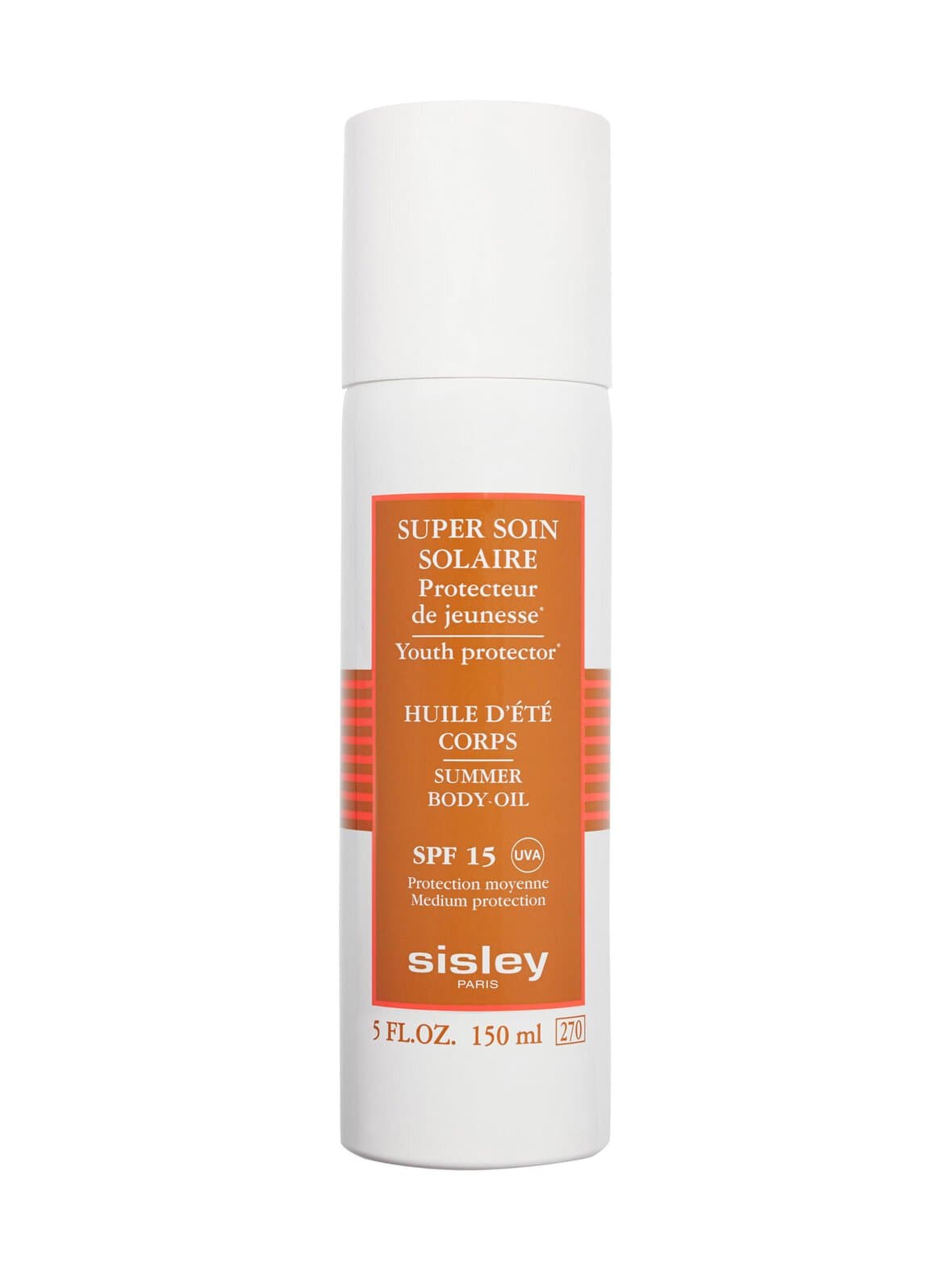Super soin solaire silky body oil sun care spf15 -aurinkosuojaöljy – Sisley