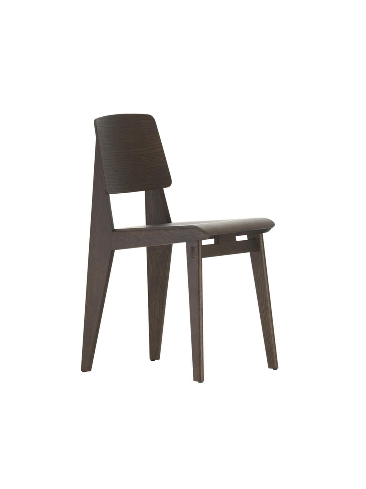 Chaise tout bois -tuoli tumma tammi – Vitra